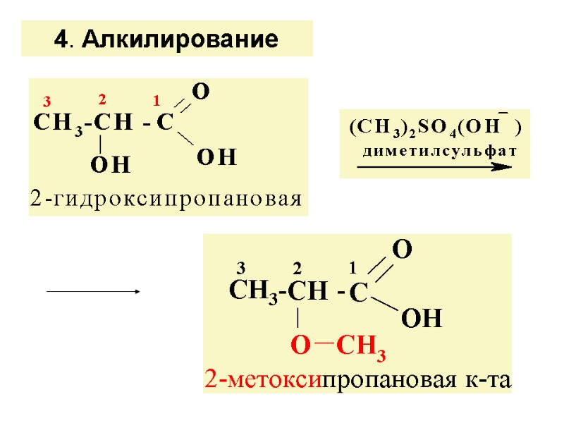 4. Алкилирование